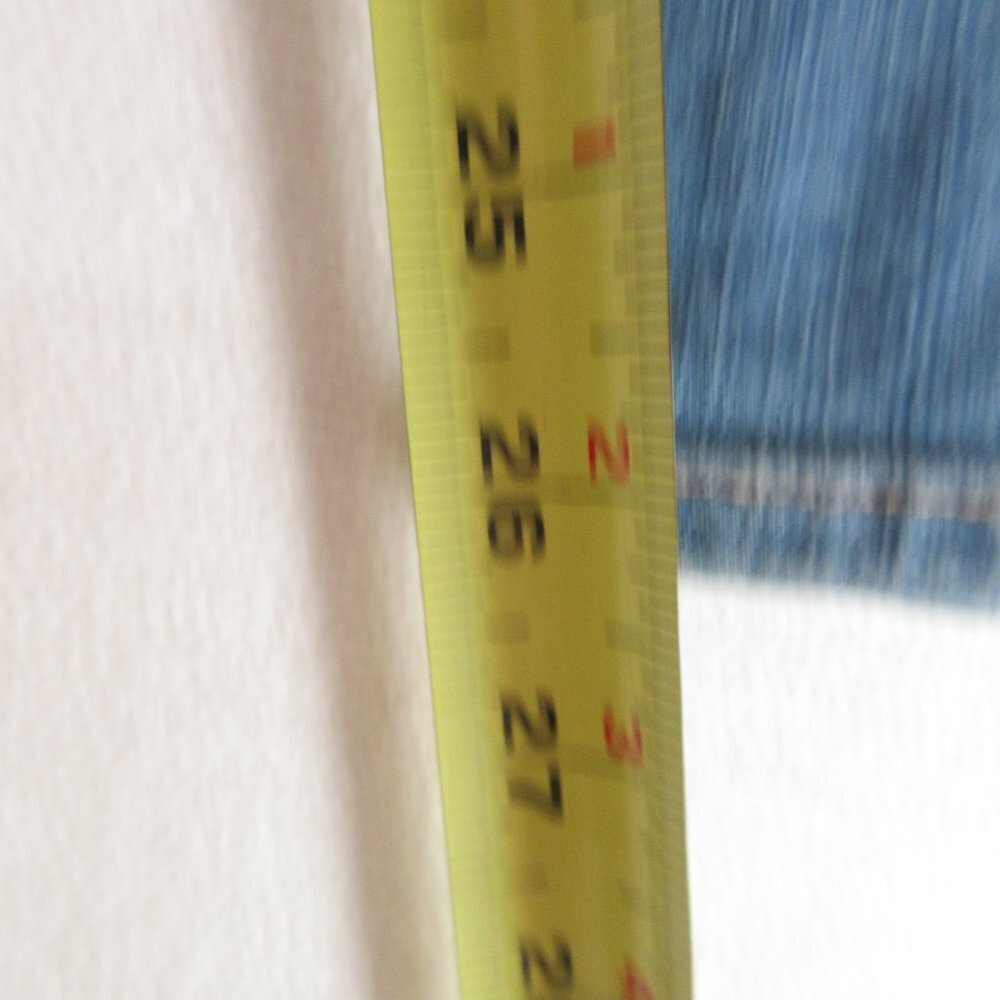 Etienne Marcel Light Blue Wash Flame Stitch Skinny Jeans Size 29 - Picture 10 of 13